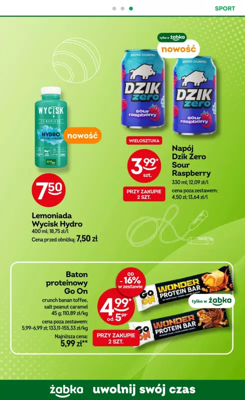 Żabka - gazetka promocyjna Gazetka od środy 27.08 do środy 10.09 - strona 71