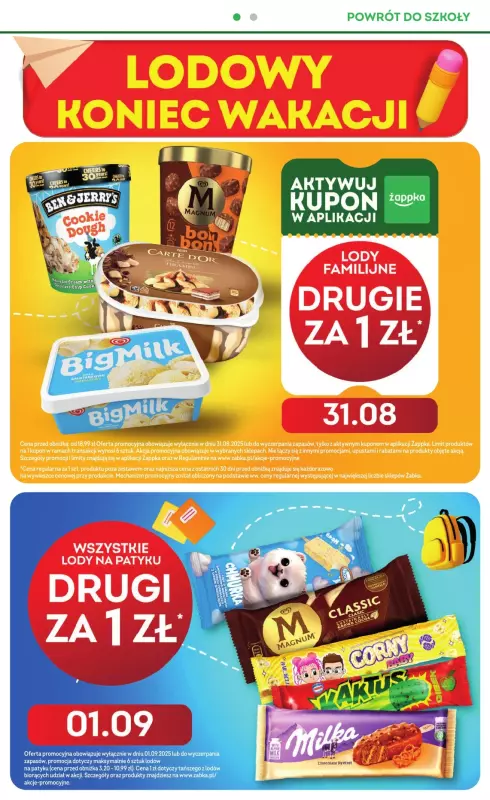 Żabka - gazetka promocyjna Gazetka od środy 27.08 do środy 10.09 - strona 4