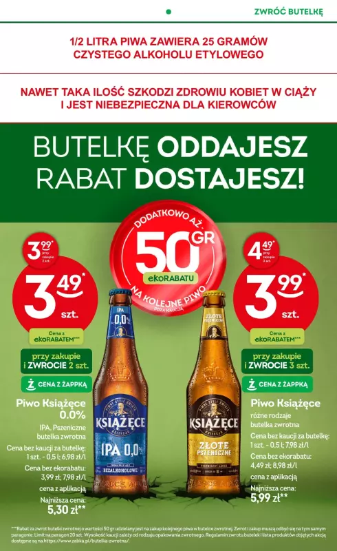 Żabka - gazetka promocyjna Gazetka od środy 27.08 do środy 10.09 - strona 14