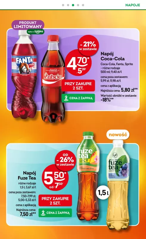Żabka - gazetka promocyjna Gazetka od środy 27.08 do środy 10.09 - strona 28