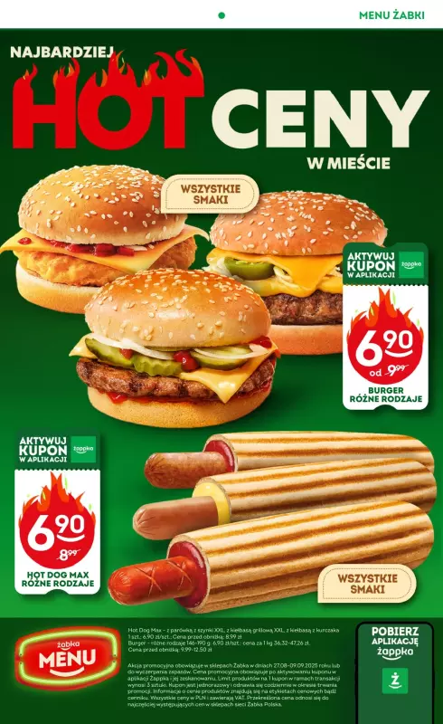 Żabka - gazetka promocyjna Gazetka od środy 27.08 do środy 10.09 - strona 56