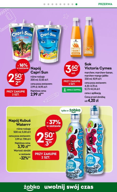 Żabka - gazetka promocyjna Gazetka od środy 27.08 do środy 10.09 - strona 68