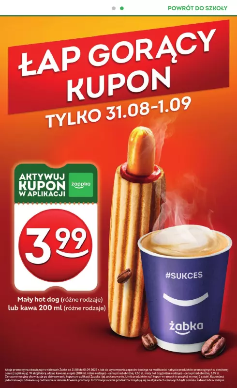 Żabka - gazetka promocyjna Gazetka od środy 27.08 do środy 10.09 - strona 5