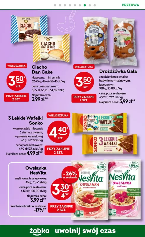 Żabka - gazetka promocyjna Gazetka od środy 27.08 do środy 10.09 - strona 66