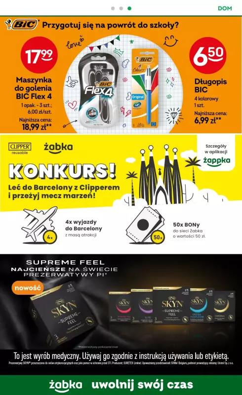 Żabka - gazetka promocyjna Gazetka od środy 27.08 do środy 10.09 - strona 76