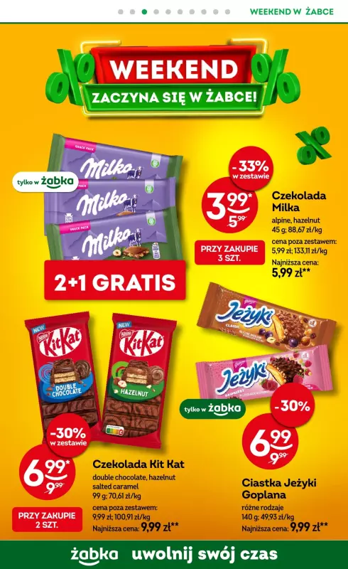 Żabka - gazetka promocyjna Gazetka weekendowa  do niedzieli 31.08 - strona 4