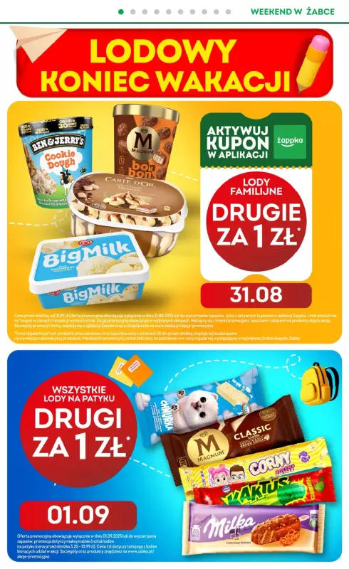 Żabka - gazetka promocyjna Gazetka weekendowa od czwartku 28.08 do niedzieli 31.08 - strona 2