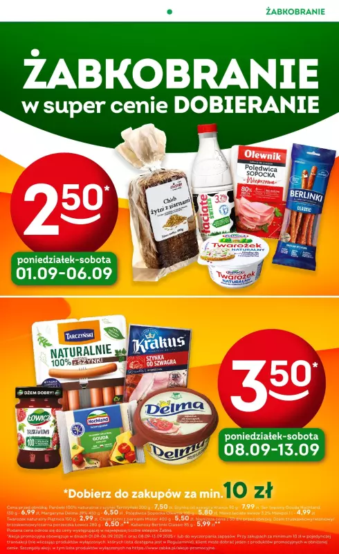 Żabka - gazetka promocyjna Gazetka Spożywcza od środy 27.08 do wtorku 09.09 - strona 2
