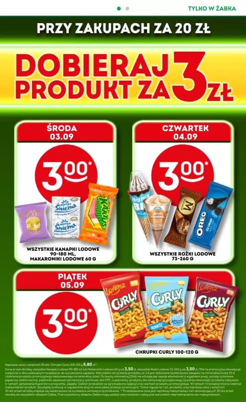 Żabka - gazetka promocyjna Gazetka od środy 27.08 do środy 10.09 - strona 2