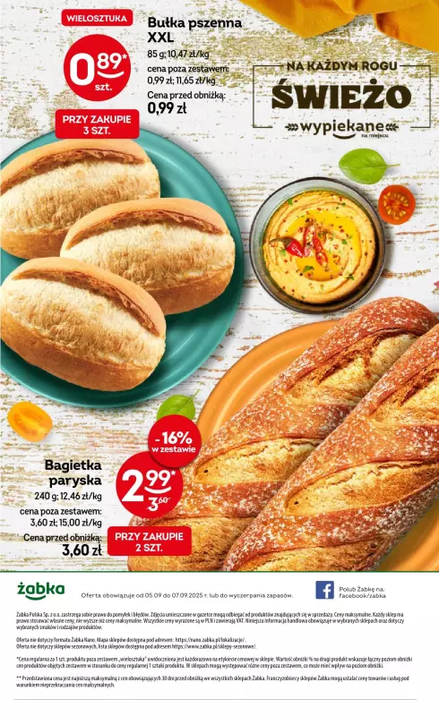 Żabka - gazetka promocyjna Gazetka weekendowa  do niedzieli 07.09 - strona 10