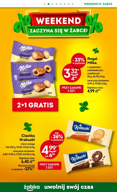 Żabka - gazetka promocyjna Gazetka weekendowa  do niedzieli 07.09 - strona 3