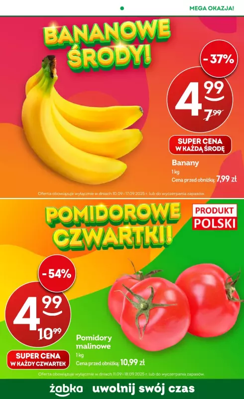 Żabka - gazetka promocyjna Gazetka Spożywcza od środy 10.09 do wtorku 23.09 - strona 5