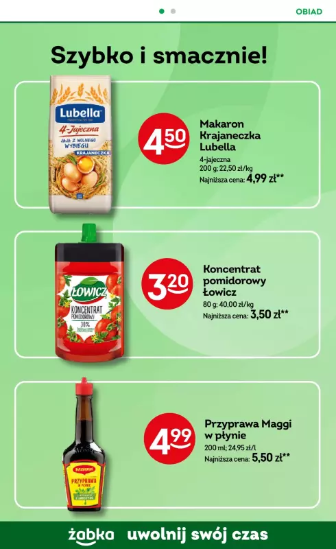 Żabka - gazetka promocyjna Gazetka Spożywcza od środy 10.09 do wtorku 23.09 - strona 14