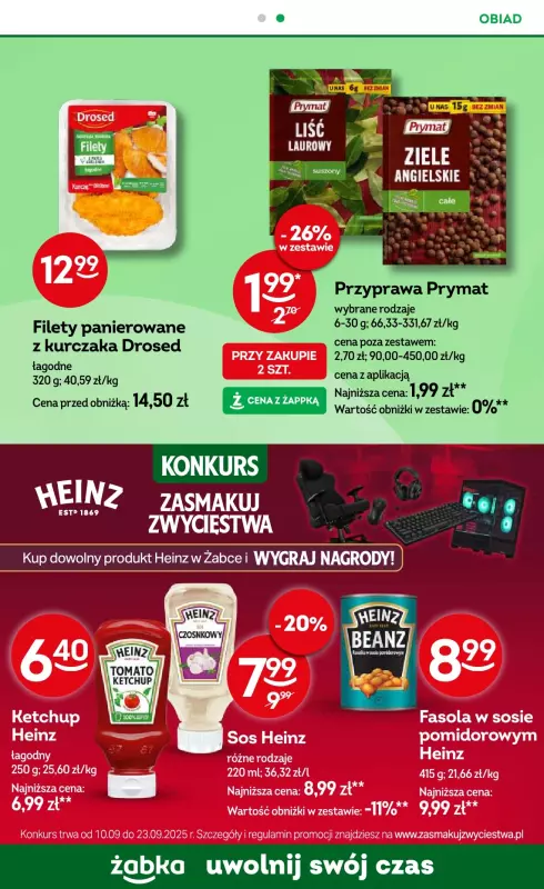 Żabka - gazetka promocyjna Gazetka Spożywcza od środy 10.09 do wtorku 23.09 - strona 15