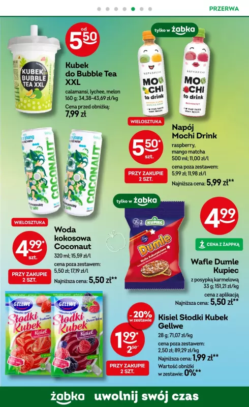 Żabka - gazetka promocyjna Gazetka od środy 10.09 do wtorku 23.09 - strona 56
