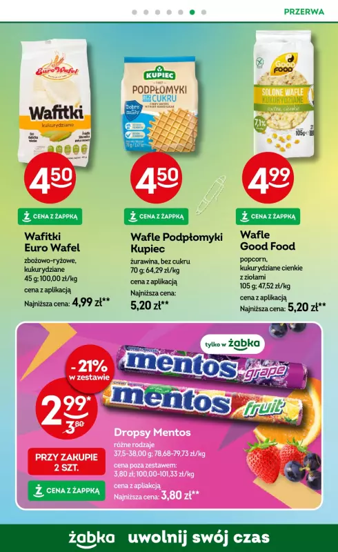 Żabka - gazetka promocyjna Gazetka od środy 10.09 do wtorku 23.09 - strona 57