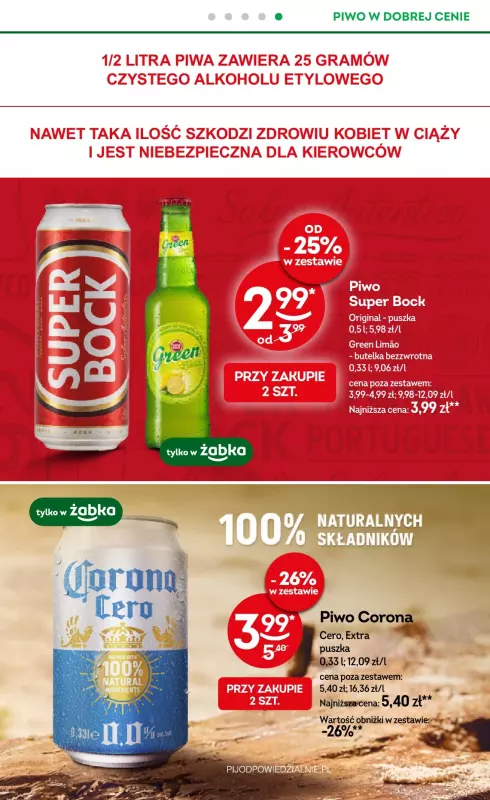 Żabka - gazetka promocyjna Gazetka od środy 10.09 do wtorku 23.09 - strona 22