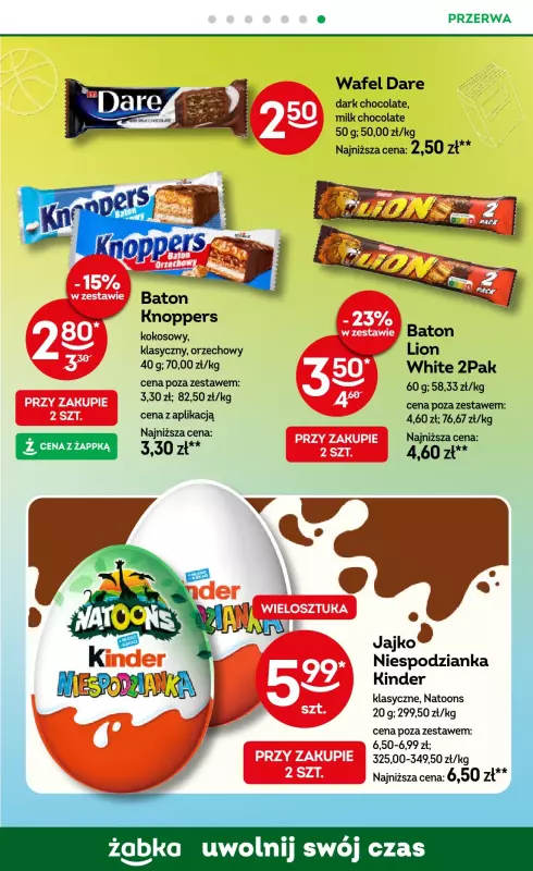 Żabka - gazetka promocyjna Gazetka od środy 10.09 do wtorku 23.09 - strona 58