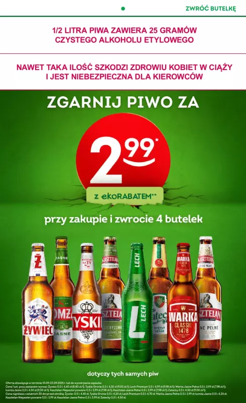 Żabka - gazetka promocyjna Gazetka od środy 10.09 do wtorku 23.09 - strona 14