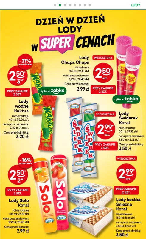 Żabka - gazetka promocyjna Gazetka od środy 10.09 do wtorku 23.09 - strona 45