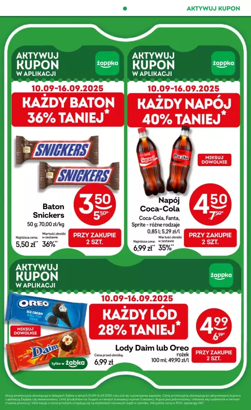 Żabka - gazetka promocyjna Gazetka od środy 10.09 do wtorku 23.09 - strona 11