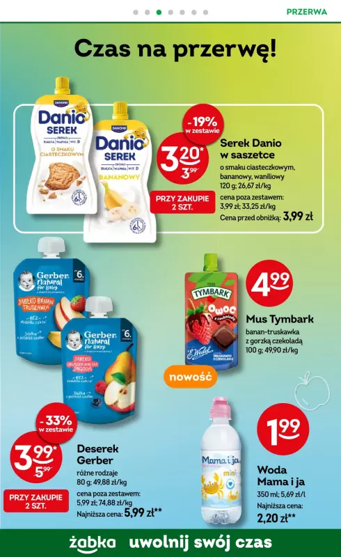 Żabka - gazetka promocyjna Gazetka od środy 10.09 do wtorku 23.09 - strona 54