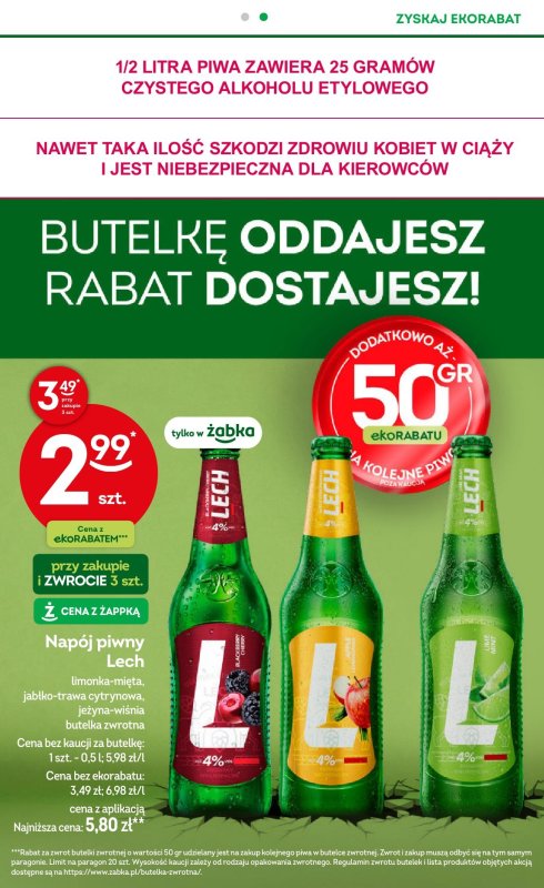 Żabka - gazetka promocyjna Gazetka od środy 10.09 do wtorku 23.09 - strona 17