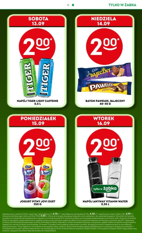 Żabka - gazetka promocyjna Gazetka od środy 10.09 do wtorku 23.09 - strona 5