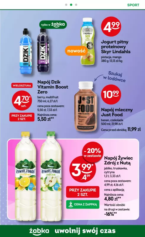 Żabka - gazetka promocyjna Gazetka od środy 10.09 do wtorku 23.09 - strona 61