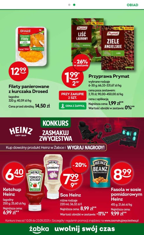 Żabka - gazetka promocyjna Gazetka Spożywcza od środy 10.09 do wtorku 23.09 - strona 15