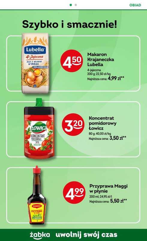 Żabka - gazetka promocyjna Gazetka Spożywcza od środy 10.09 do wtorku 23.09 - strona 14