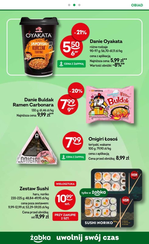 Żabka - gazetka promocyjna Gazetka od środy 10.09 do wtorku 23.09 - strona 71