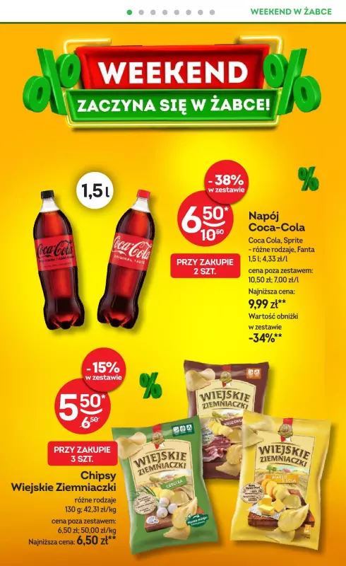 Żabka - gazetka promocyjna Gazetka weekendowa   - strona 2