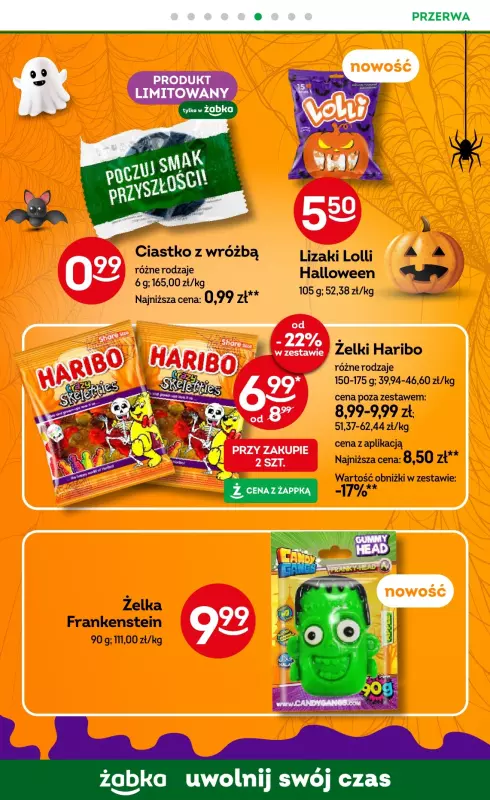 Żabka - gazetka promocyjna Gazetka od środy 24.09 do wtorku 07.10 - strona 55