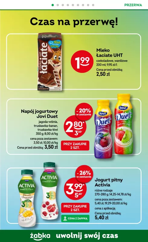 Żabka - gazetka promocyjna Gazetka od środy 24.09 do wtorku 07.10 - strona 50