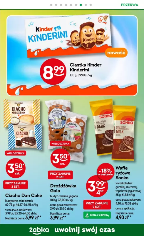Żabka - gazetka promocyjna Gazetka od środy 24.09 do wtorku 07.10 - strona 56