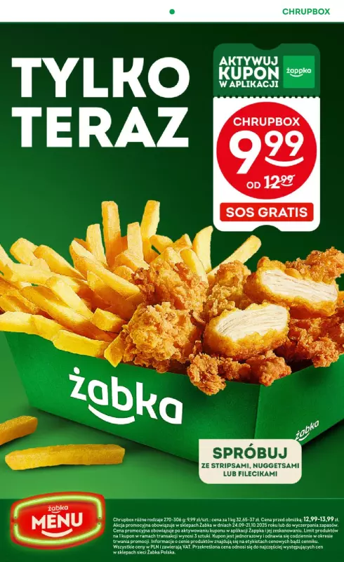 Żabka - gazetka promocyjna Gazetka od środy 24.09 do wtorku 07.10 - strona 3