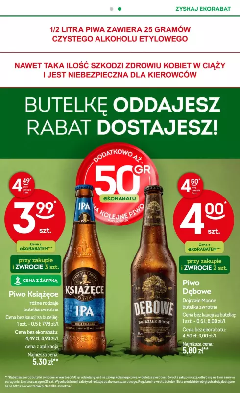 Żabka - gazetka promocyjna Gazetka od środy 24.09 do wtorku 07.10 - strona 31