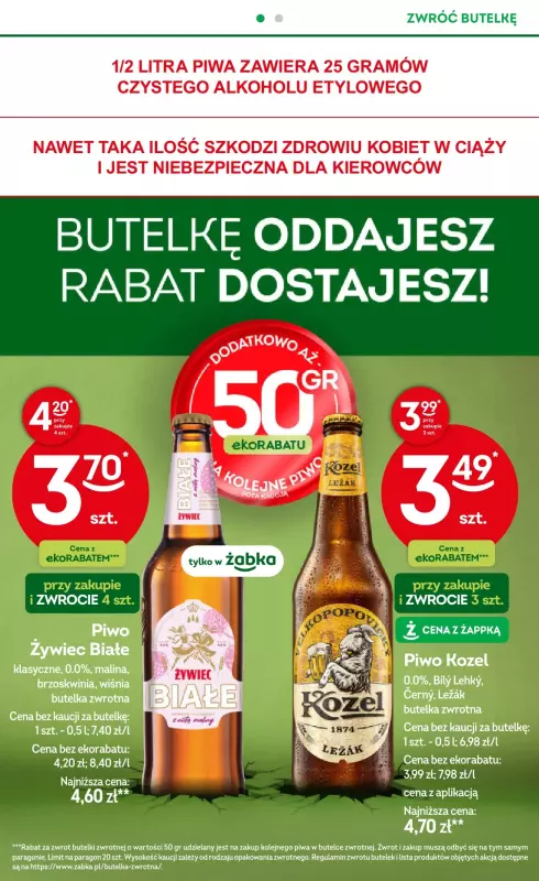 Żabka - gazetka promocyjna Gazetka od środy 24.09 do wtorku 07.10 - strona 30
