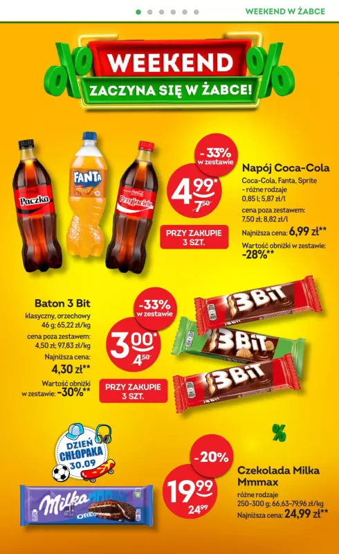Żabka - gazetka promocyjna Gazetka weekendowa od piątku 26.09 do niedzieli 28.09 - strona 2