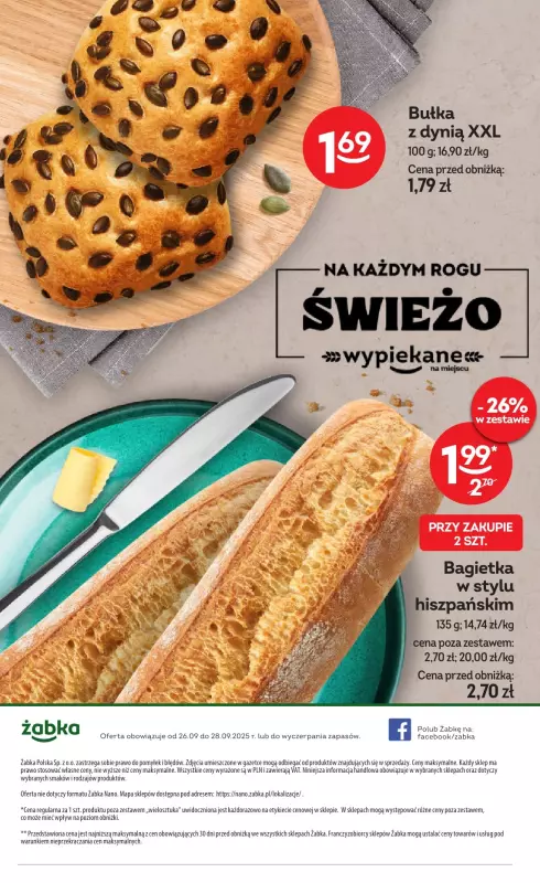Żabka - gazetka promocyjna Gazetka weekendowa od piątku 26.09 do niedzieli 28.09 - strona 8