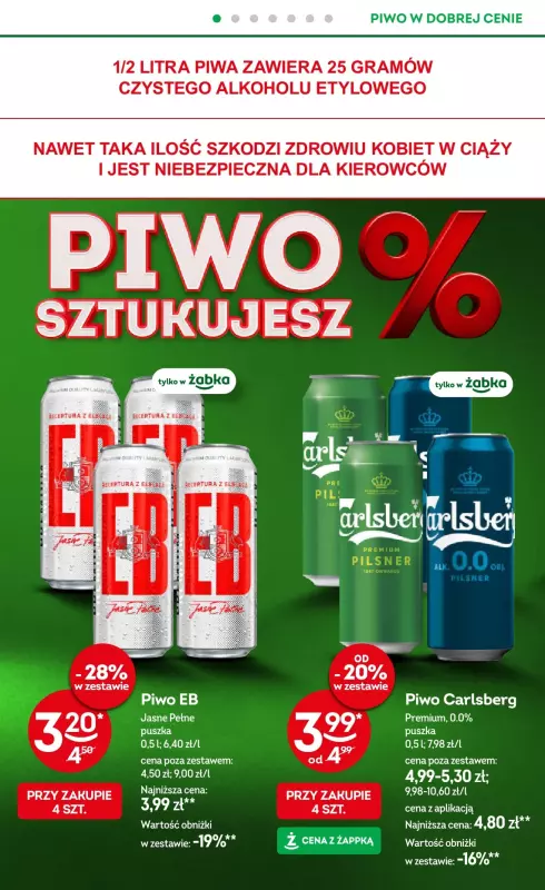 Żabka - gazetka promocyjna Gazetka od środy 24.09 do wtorku 07.10 - strona 35