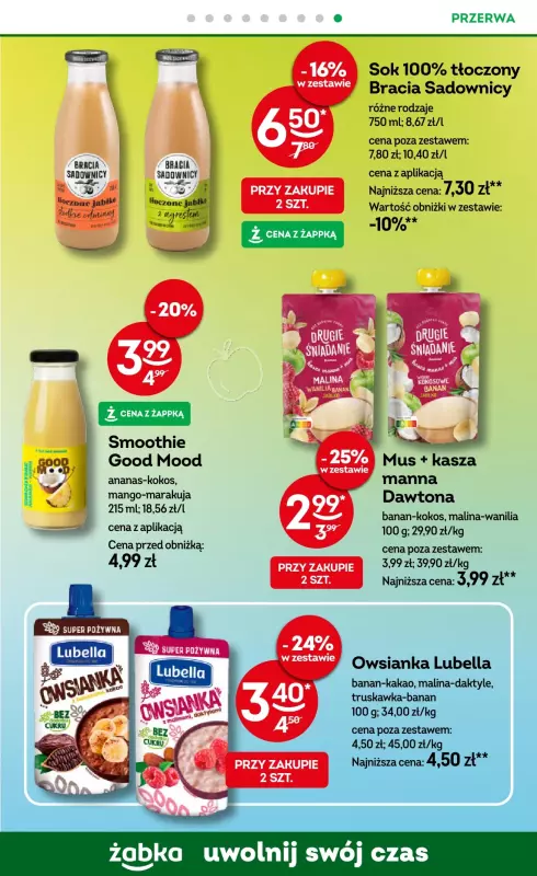 Żabka - gazetka promocyjna Gazetka od środy 24.09 do wtorku 07.10 - strona 60