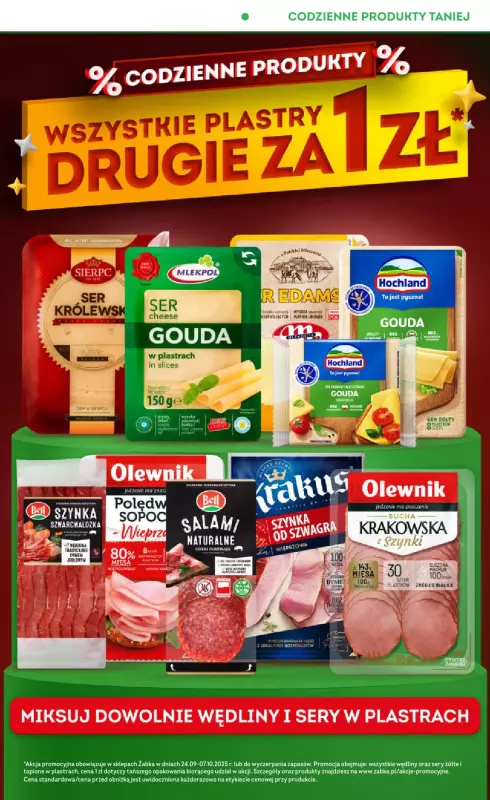 Żabka - gazetka promocyjna Gazetka Spożywcza od środy 24.09 do wtorku 07.10 - strona 4