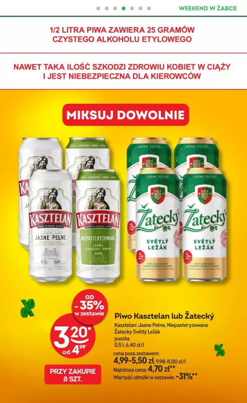 Żabka - gazetka promocyjna Gazetka weekendowa od piątku 03.10 do niedzieli 05.10 - strona 5