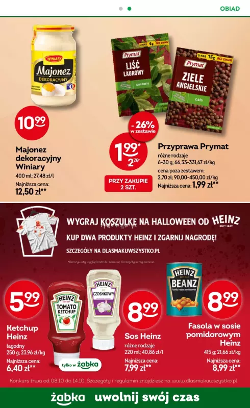 Żabka - gazetka promocyjna Gazetka Spożywcza od środy 08.10 do wtorku 21.10 - strona 15