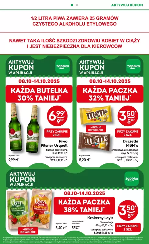 Żabka - gazetka promocyjna Gazetka od środy 08.10 do wtorku 21.10 - strona 8