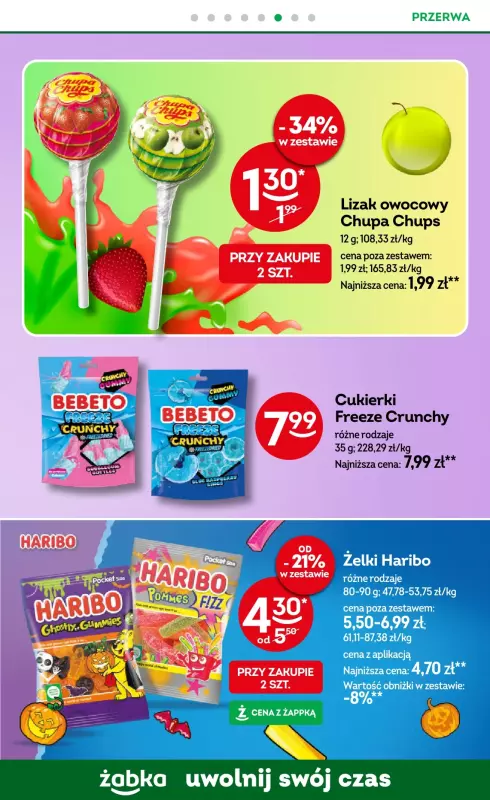 Żabka - gazetka promocyjna Gazetka od środy 08.10 do wtorku 21.10 - strona 61