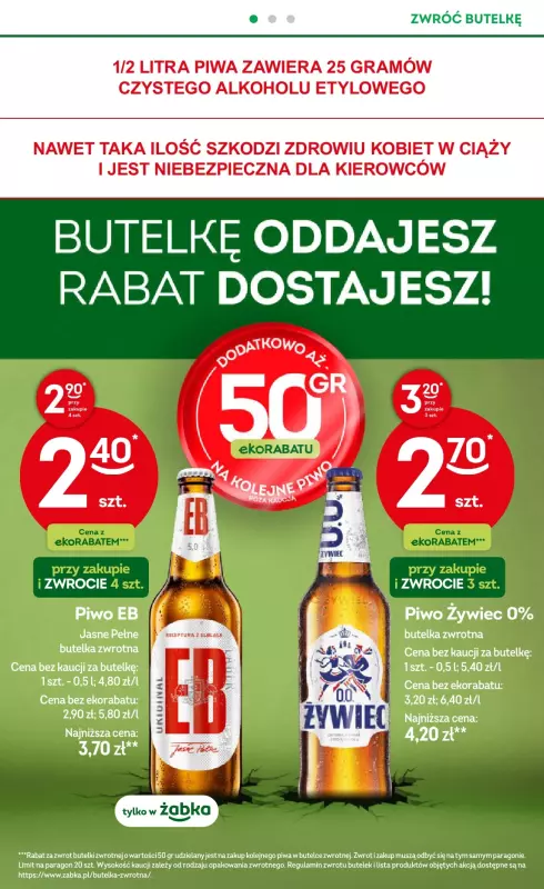 Żabka - gazetka promocyjna Gazetka od środy 08.10 do wtorku 21.10 - strona 28