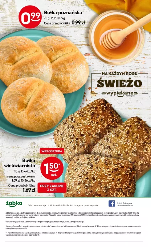 Żabka - gazetka promocyjna Gazetka weekendowa od piątku 10.10 do niedzieli 12.10 - strona 6